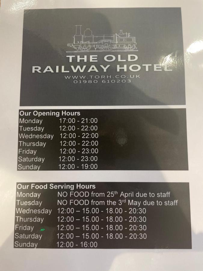 Hotel The Old Railway Porton Exterior foto